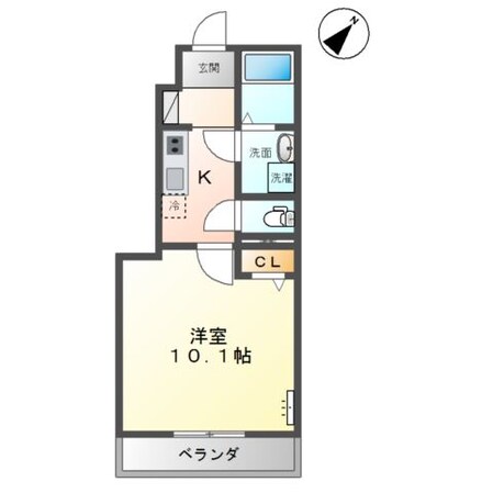 カナロアⅠの物件間取画像